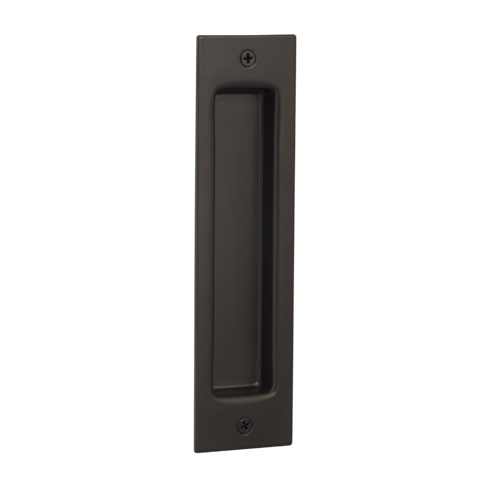 Sure-Loc Hardware BARN-FL FBL Flush Barn Door Handle in Flat Black